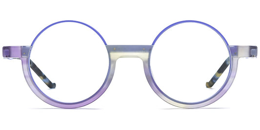Acetate Round Frame F7398