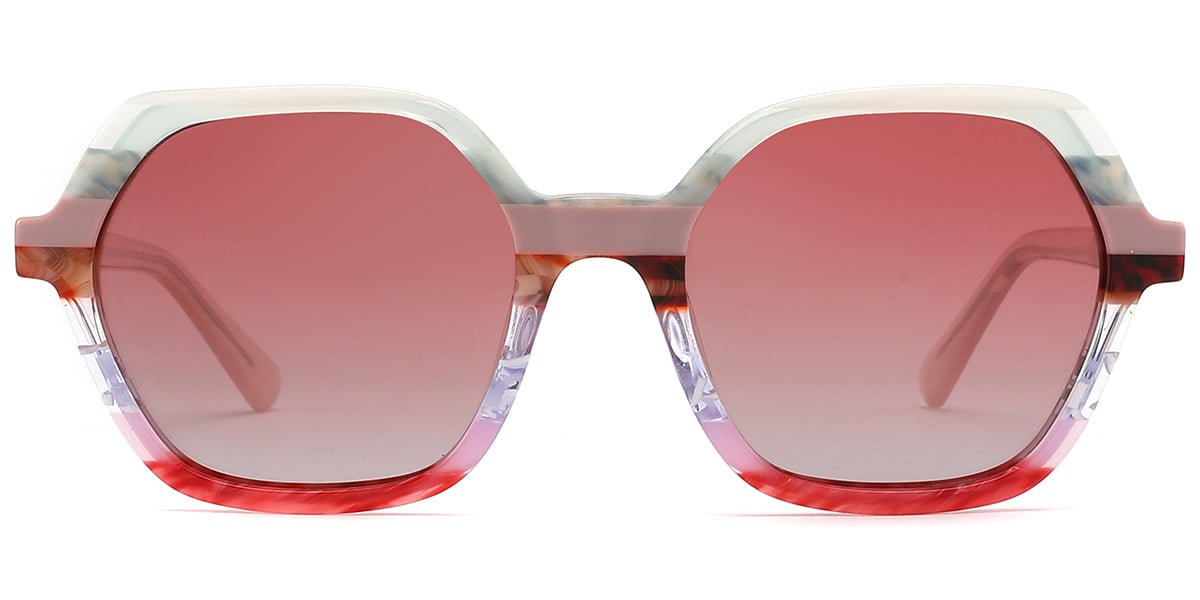 Acetate Square Sunglasses SG9289