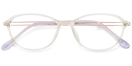 Acetate Metal TR Rectangle Frame F9554