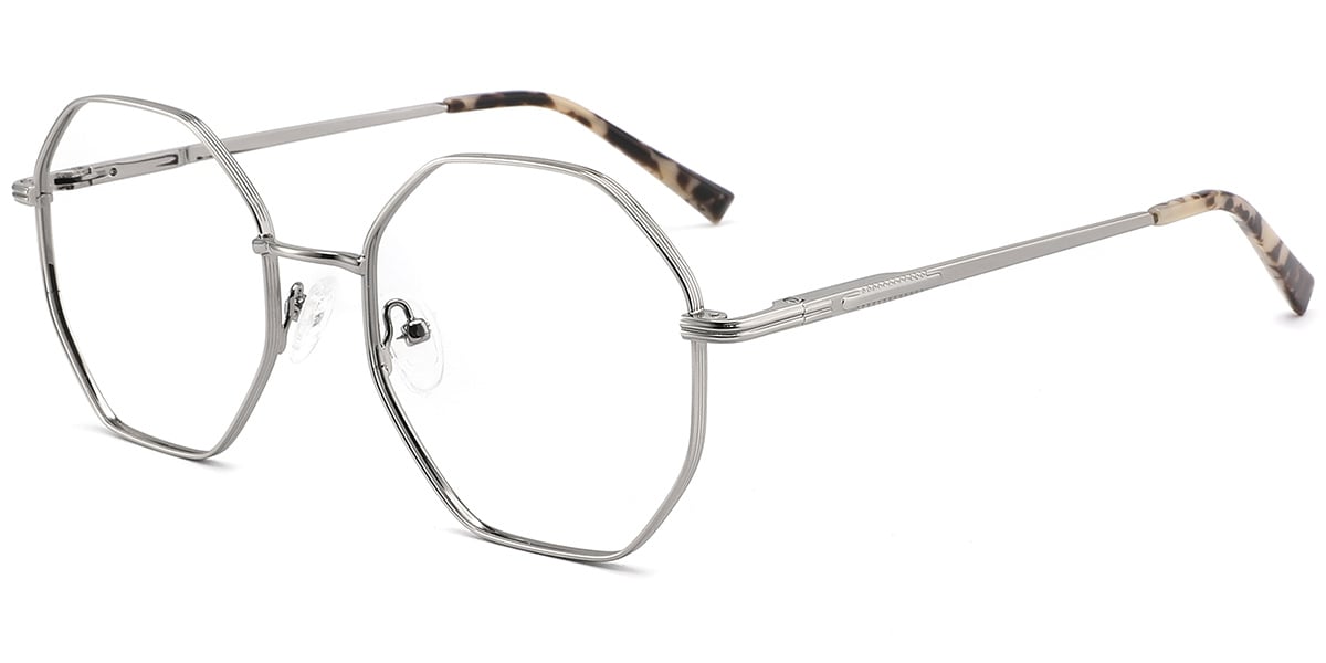 Geometric Eyeglasses F9770