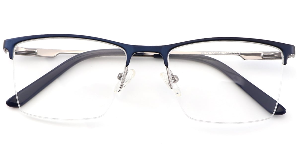 Acetate Metal Rectangle Frame F8554