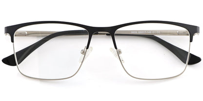 Acetate Metal Square Frame F8548