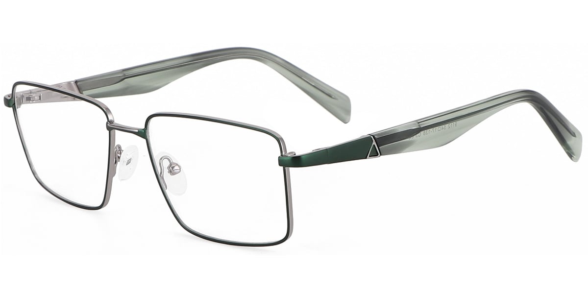 Acetate Metal Rectangle Frame F9337