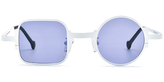 Titanium Geometric Sunglasses SG7168