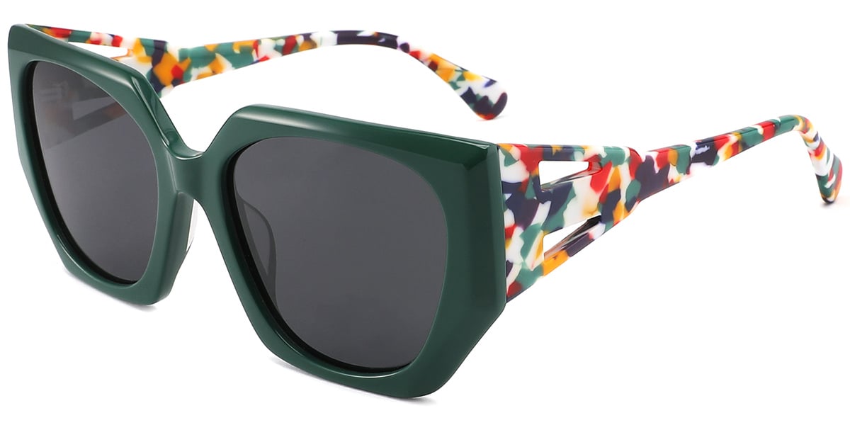 Acetate Square Sunglasses SG10024