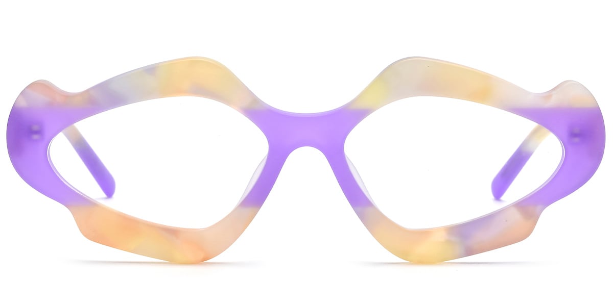 Acetate Geometric Frame F5851