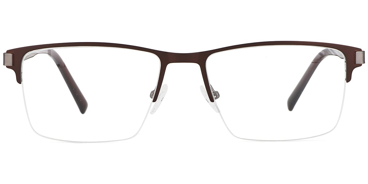 Acetate Metal Rectangle Frame F8569