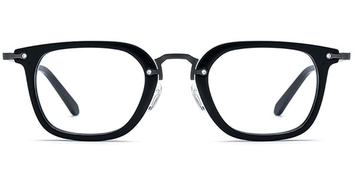 Acetate Titanium Square Frame F6070