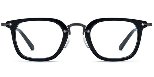Acetate Titanium Square Frame F6070