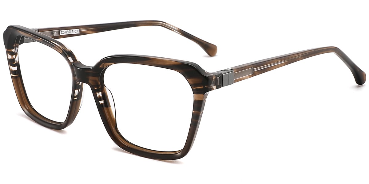 Acetate Square Frame F9382