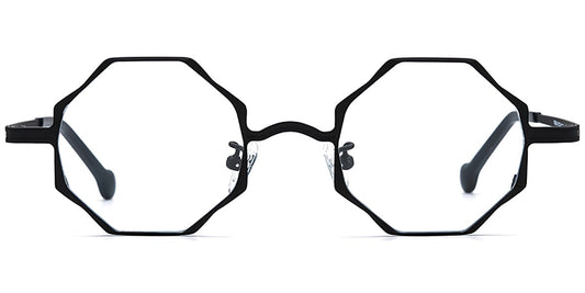 Titanium Geometric Frame F7293