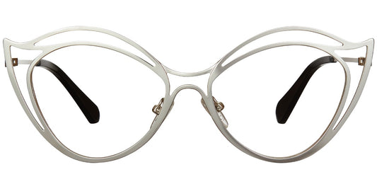 Metal Cat Eye Frame F5771