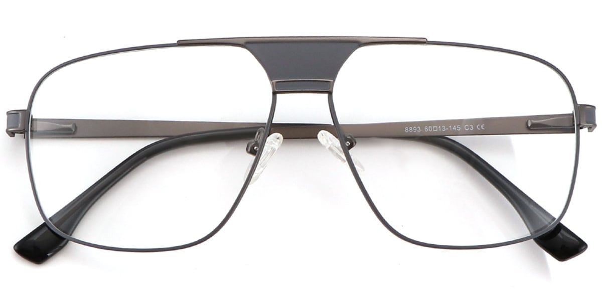 Acetate Metal Square Frame F8726
