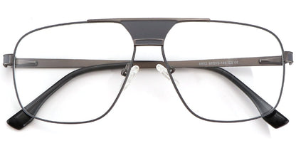 Acetate Metal Square Frame F8726