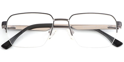 Acetate Metal Square Frame F9022