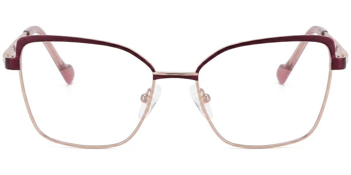 Acetate Metal Rectangle Frame F9334