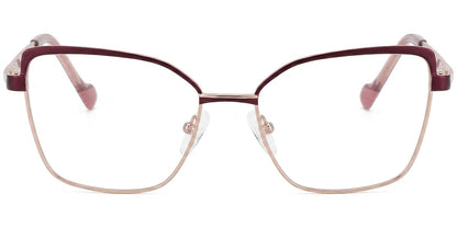 Acetate Metal Rectangle Frame F9334