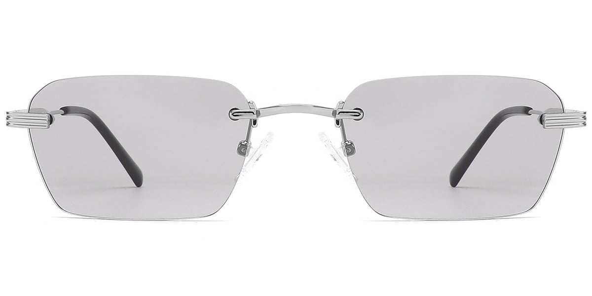 Acetate Metal Rectangle Sunglasses SG9365