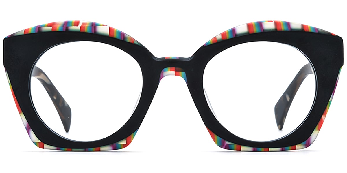 Acetate Square Frame F7395