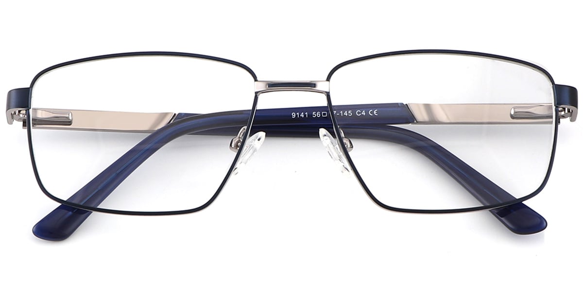 Acetate Metal Rectangle Frame F9031