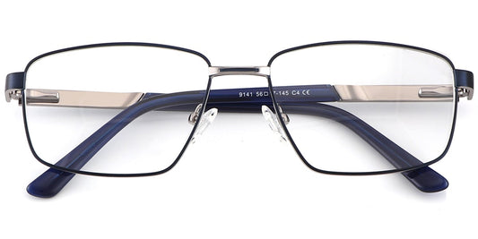 Acetate Metal Rectangle Frame F9031