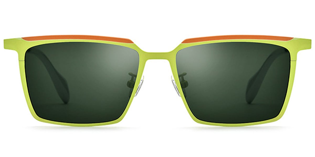 Titanium Rectangle Sunglasses SG6065