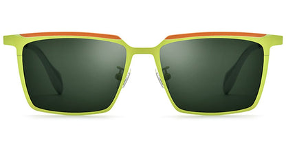 Titanium Rectangle Sunglasses SG6065