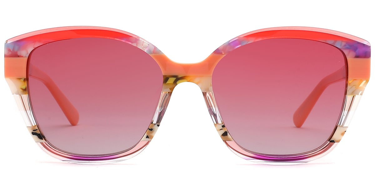 Acetate Square Sunglasses SG9290