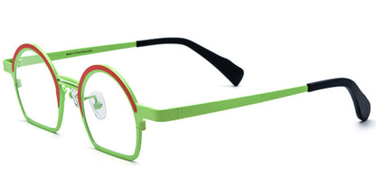 Titanium Geometric Frame F7021