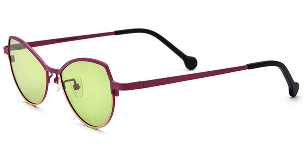 Titanium Cat Eye Sunglasses SG7044