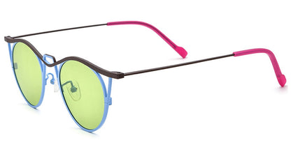 Titanium Cat Eye Sunglasses SG7043