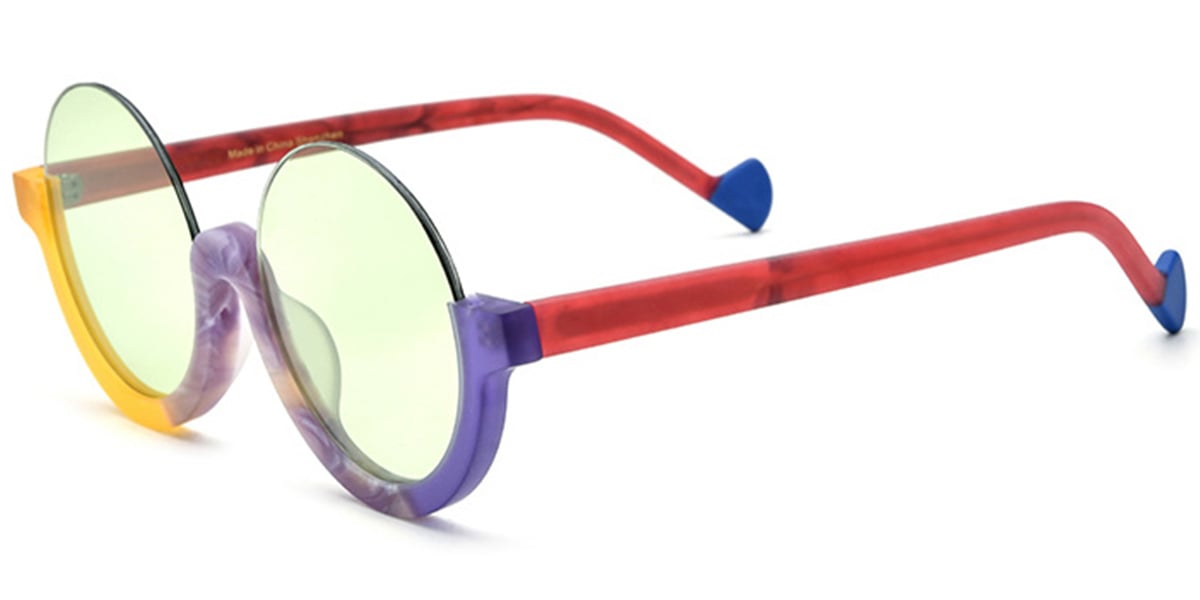 Acetate Round Sunglasses SG6678