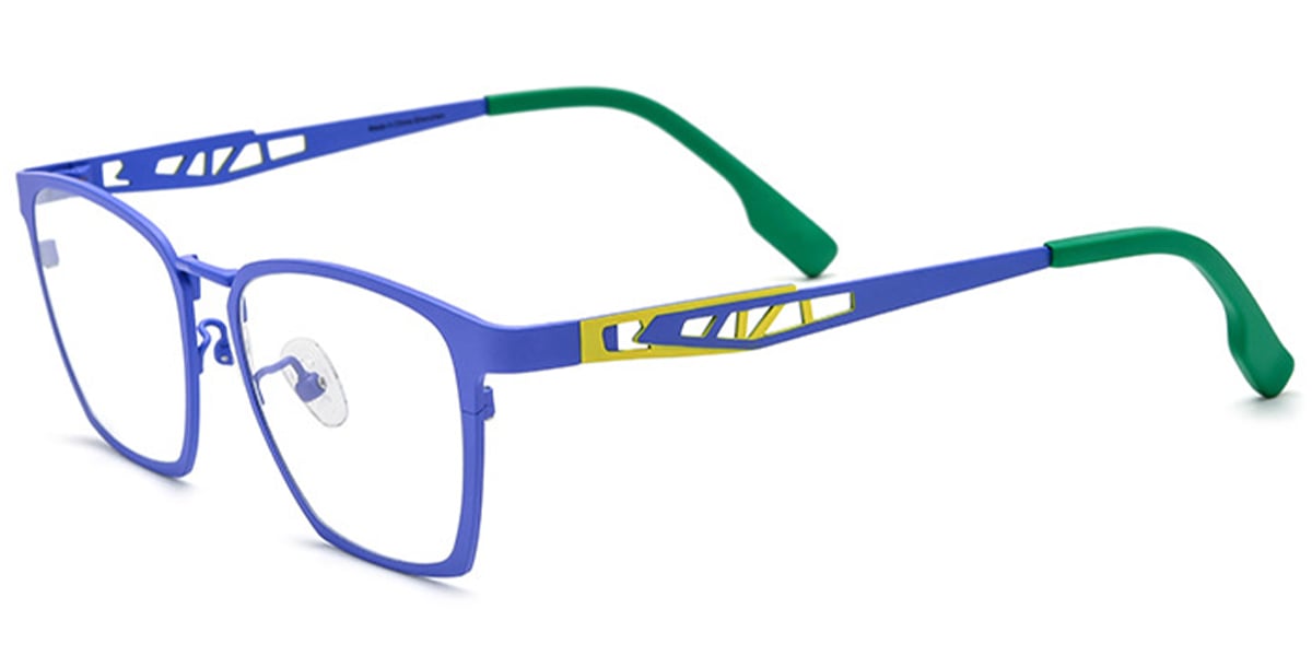 Titanium Rectangle Frame F7039