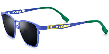 Titanium Rectangle Sunglasses SG7040