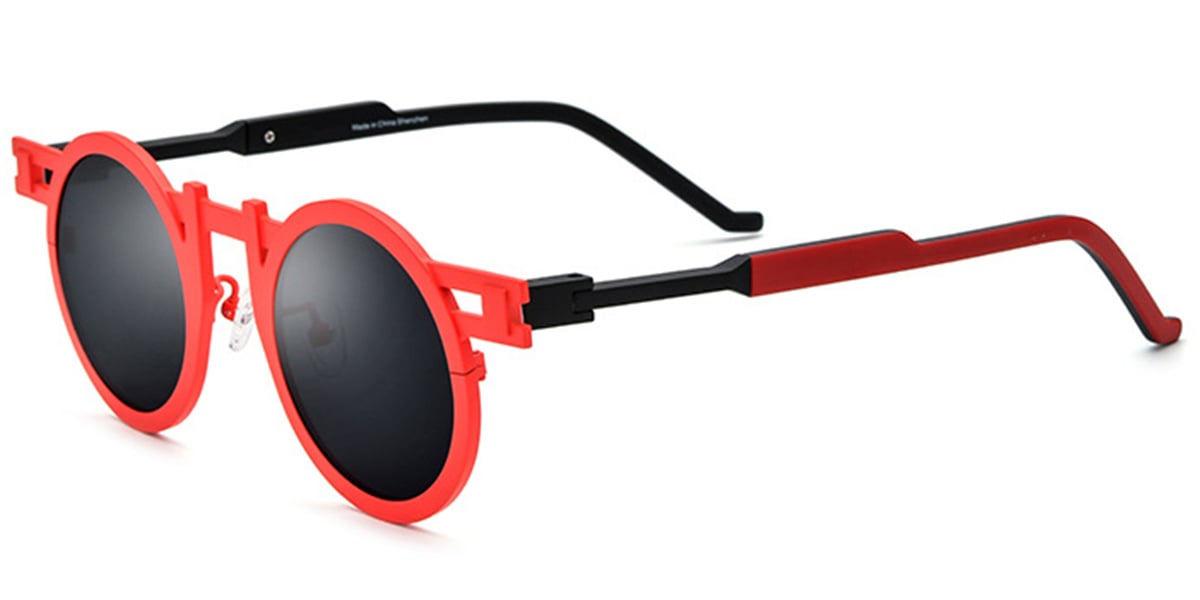 Titanium Round Sunglasses SG7038