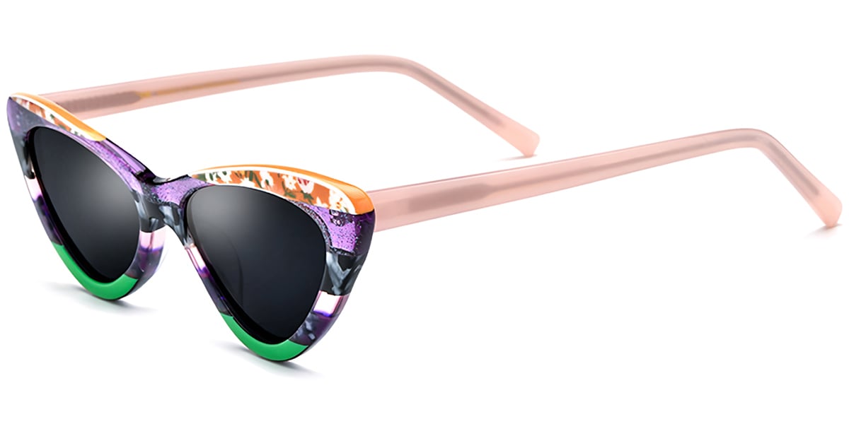 Acetate Cat Eye Sunglasses SG7570