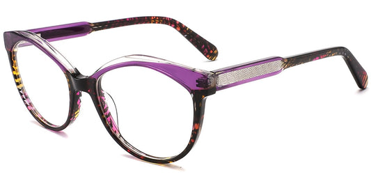 Acetate Geometric Frame F9371