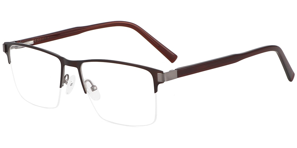 Acetate Metal Rectangle Frame F8569