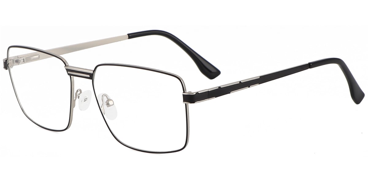 Acetate Metal Rectangle Frame F8727