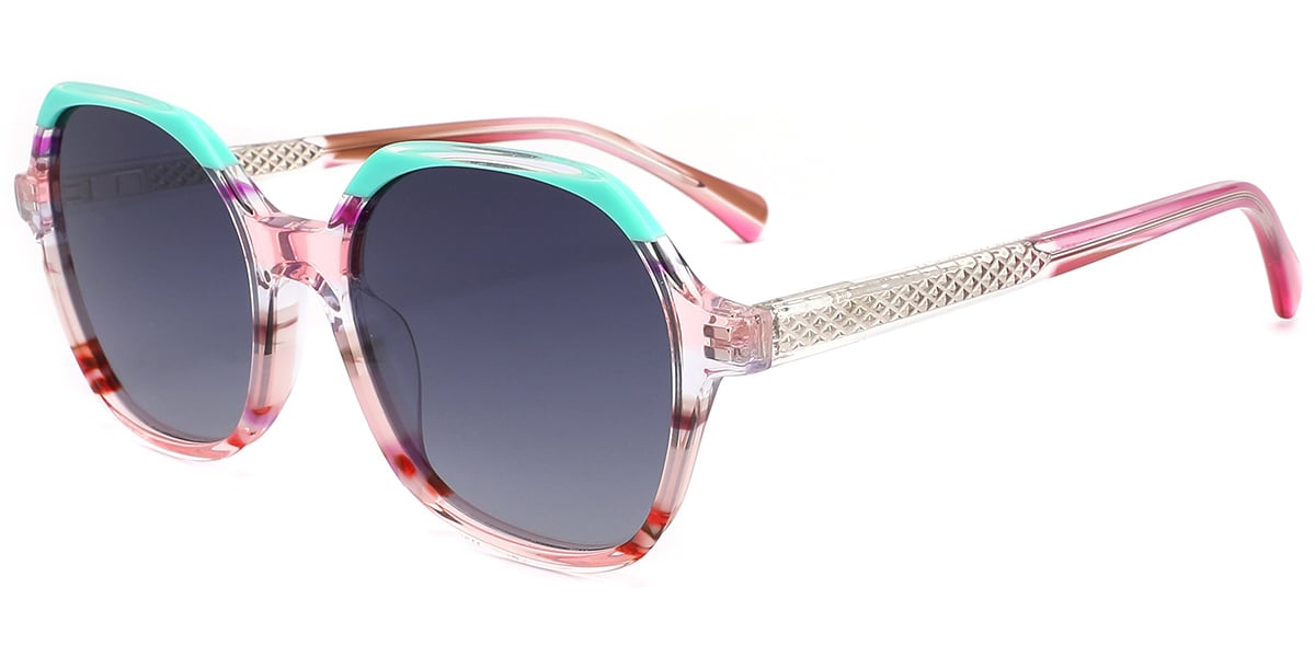 Acetate Square Sunglasses SG9288