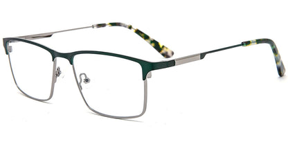 Acetate Metal Rectangle Frame F8543