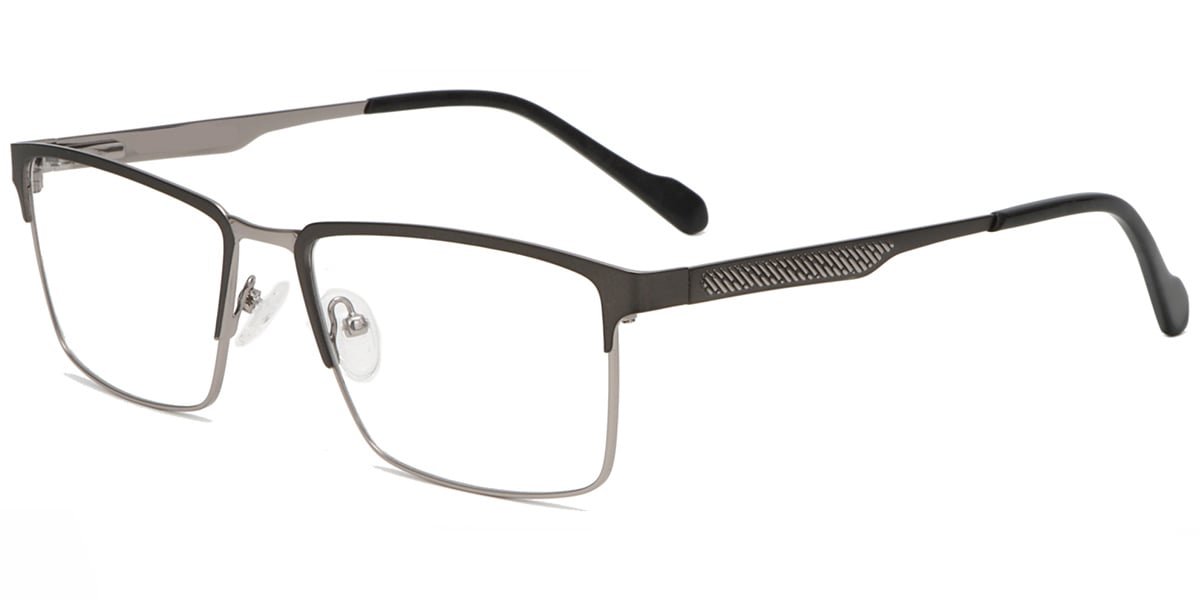 Acetate Metal Rectangle Frame F8551