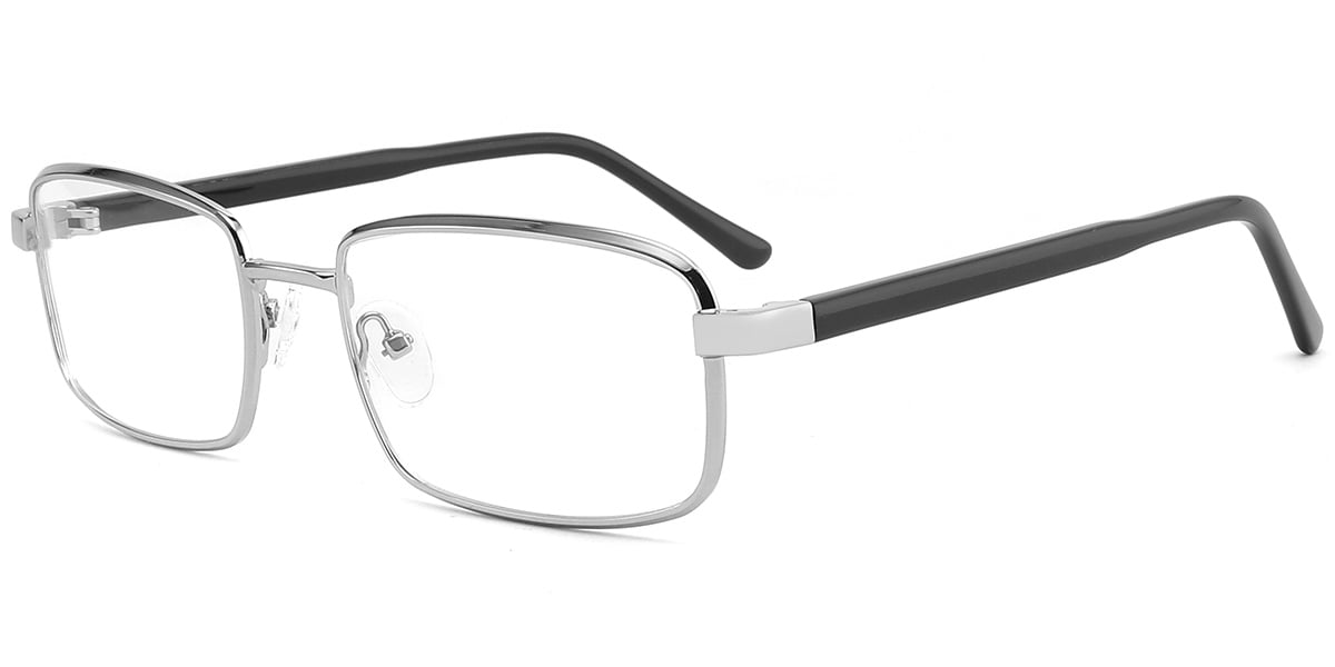 Acetate Metal Rectangle Frame F10400