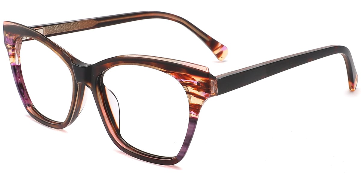 Acetate Square Frame F8436