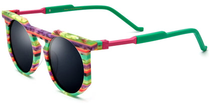 Acetate Geometric Sunglasses SG8083