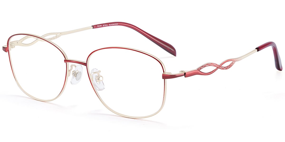 Rectangle Eyeglasses F9145