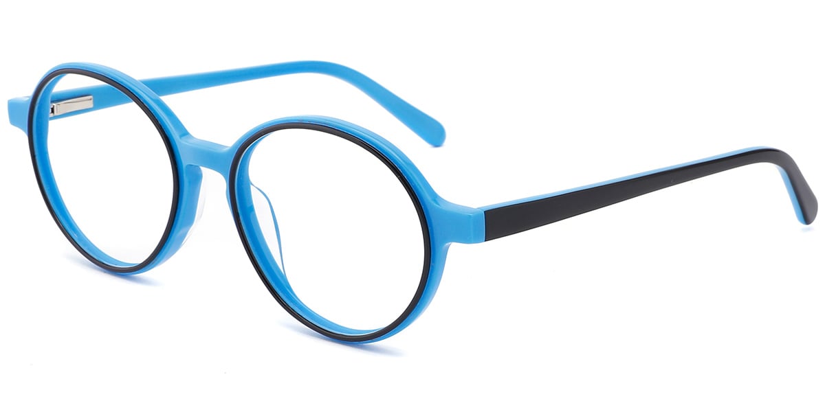 Kids Round Eyeglasses F9644