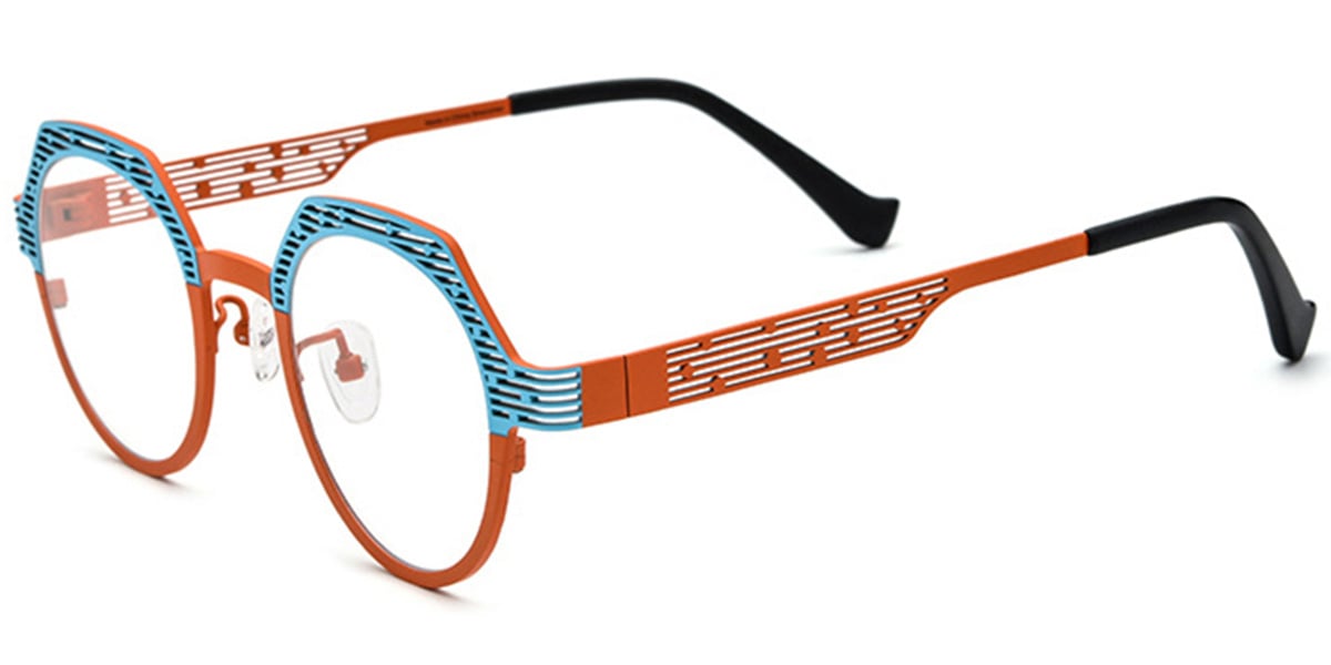 Titanium Geometric Frame F6725