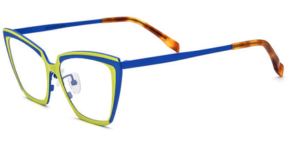Titanium Cat Eye Frame F6801