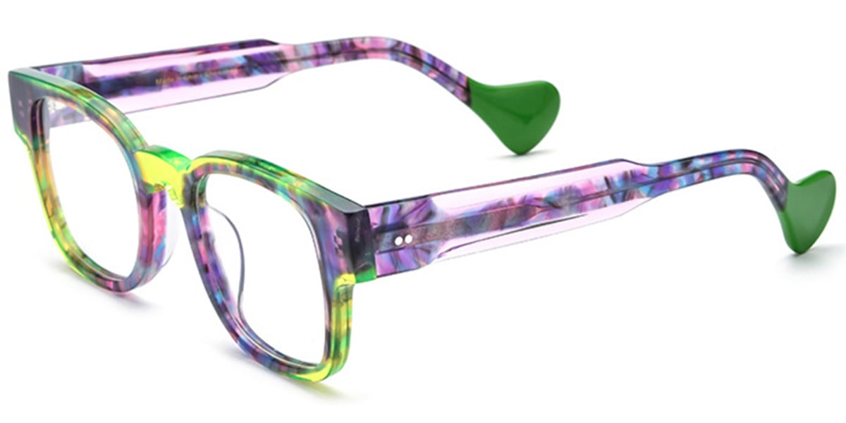 Acetate Square Frame F6788